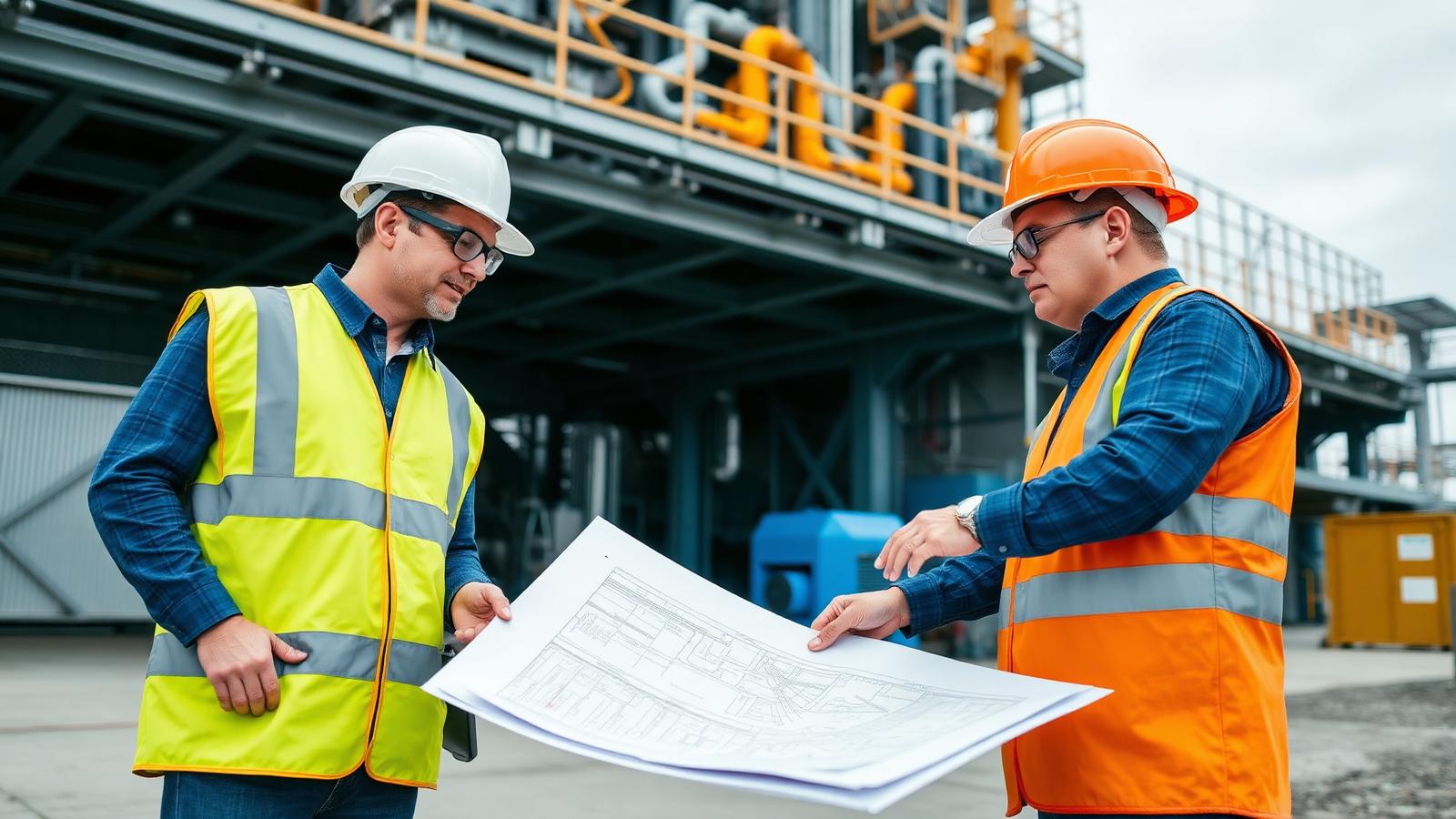 Portiatech engineering team on site